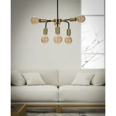 LAMPA WISZĄCA DARKY Ø 37X81 cm